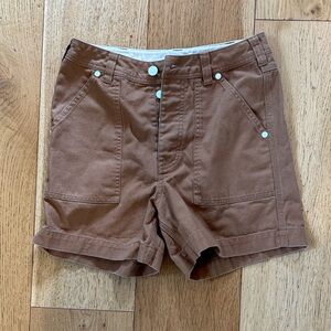 Topo Designs Women's Brown Cargo Shorts